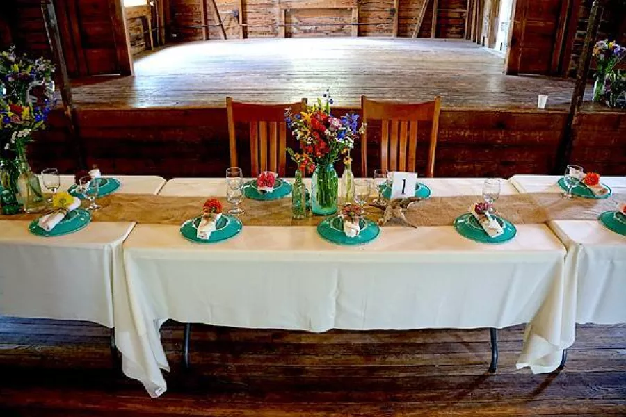 Wilson dining chair at Weeks/Webb wedding