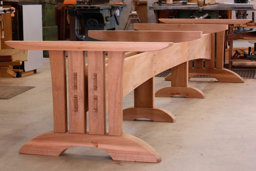base for extra large trestle table