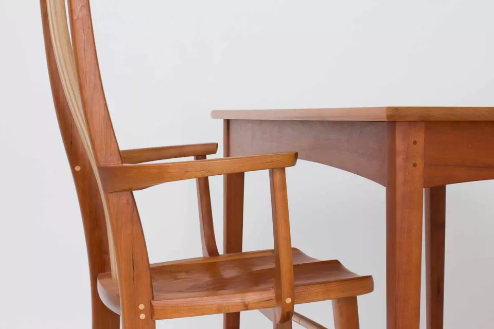 arm chair and table apron reference