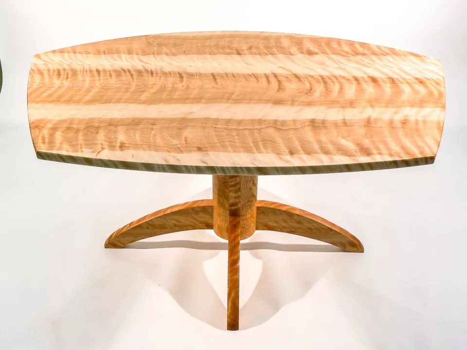 Mendelsohn Pedestal Table, custom top