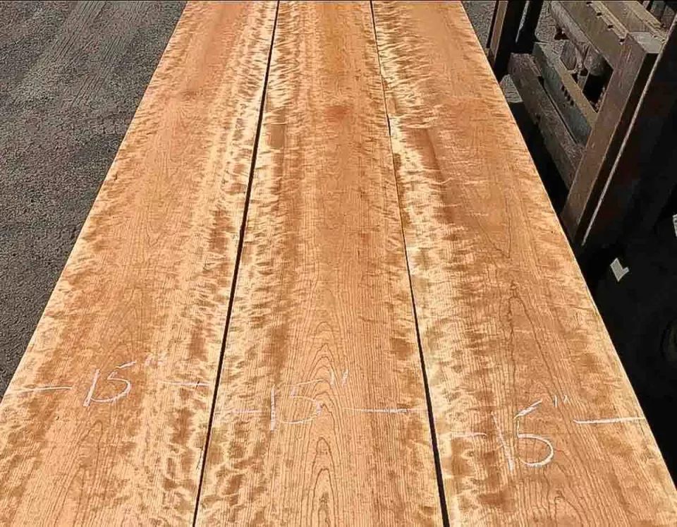 matched cherry boards