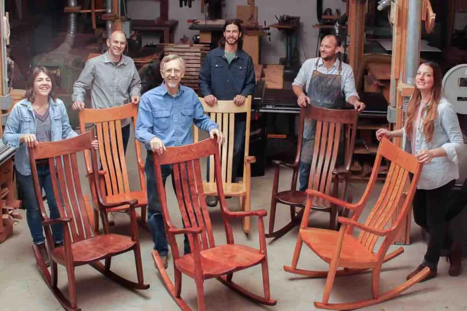 the company behind the rocking chairs