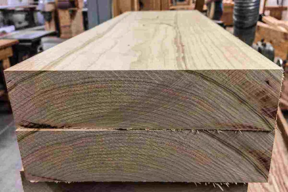 growth rings on cherry boards