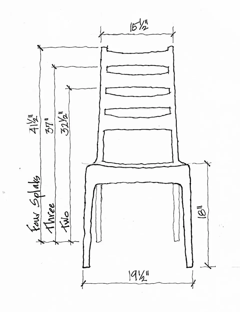 Webb Front Dimensions