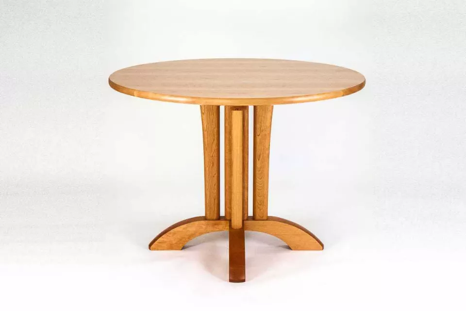 Small McCoy Pedestal Dining Table