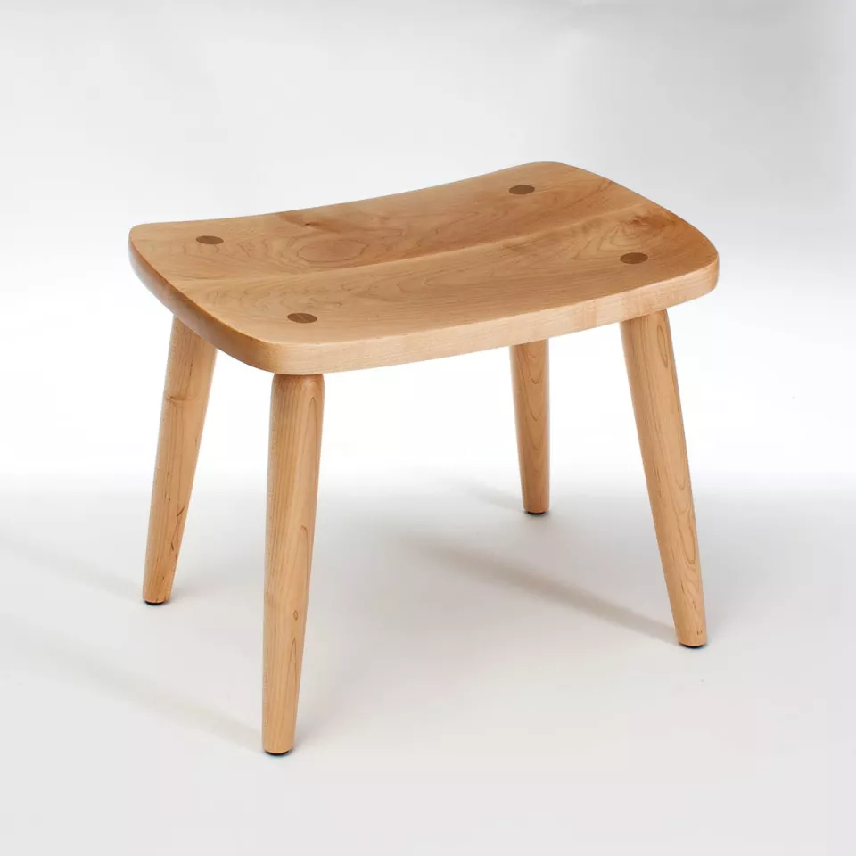 maple footstool