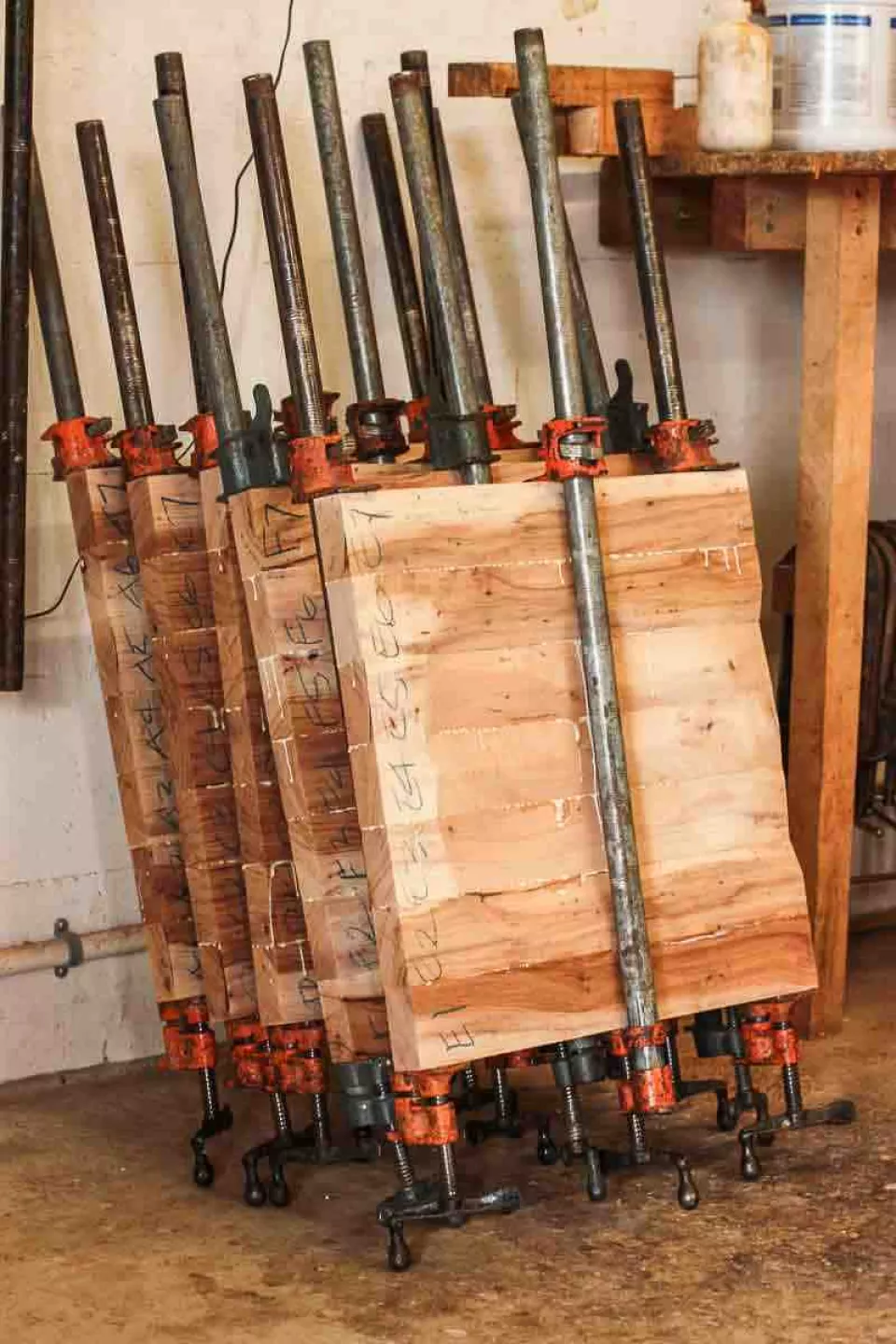 rocking chair seats in clamps