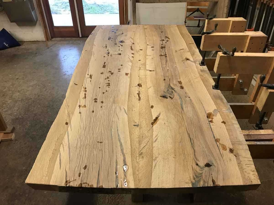 Houston Live Edge Solid Wood Table