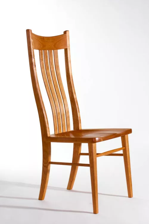Wilson side chair, front quarter view