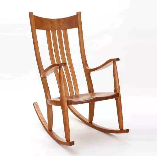 Weeks rocking chair in cherry