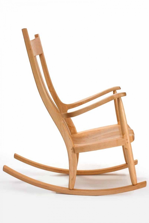 rocking chair side