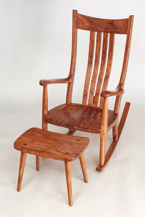 Texas Pecan Rocking Chair #4049