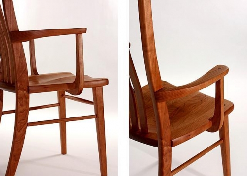 Single Dining Room Chair With Arms