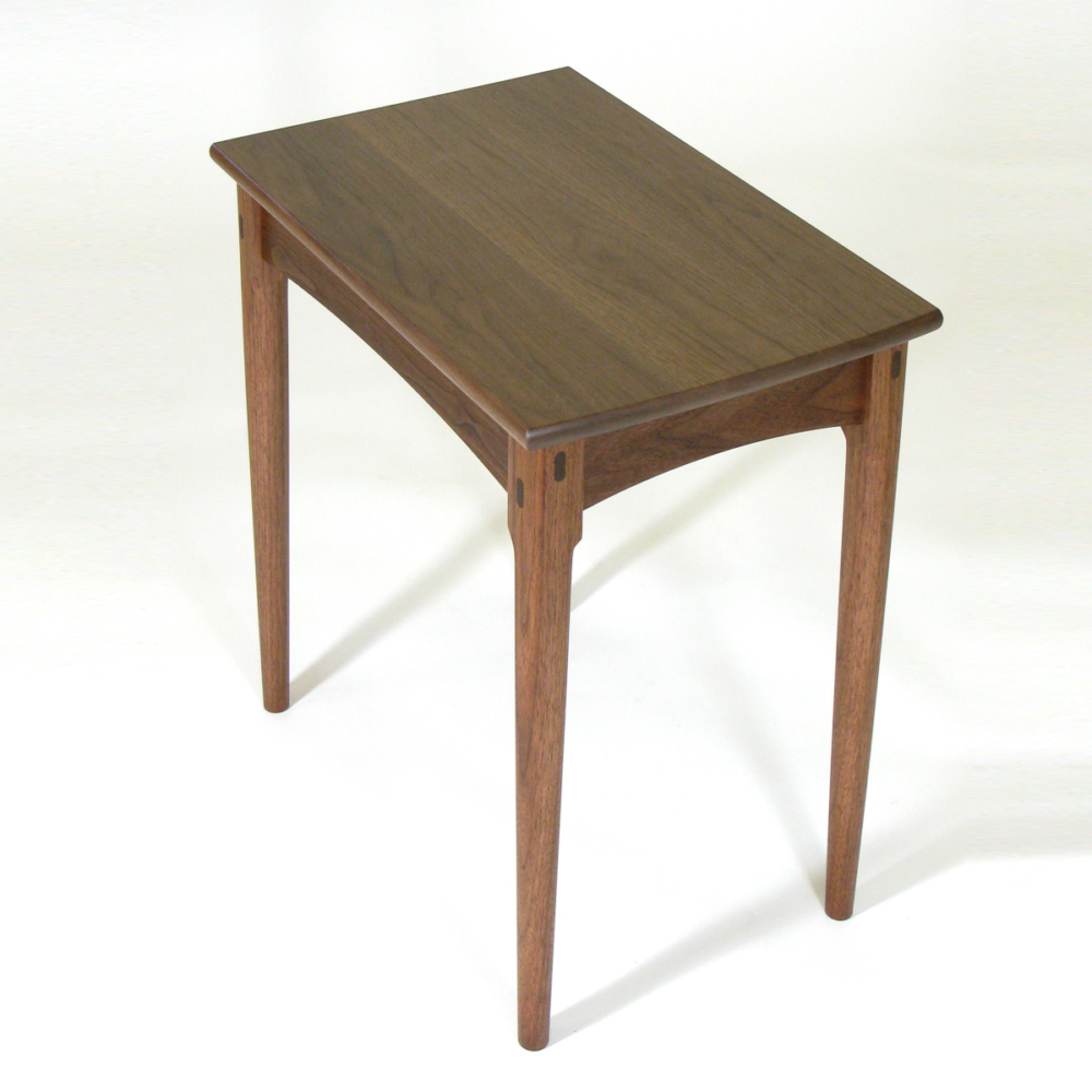 Walnut Otwell Side Table Studio View
