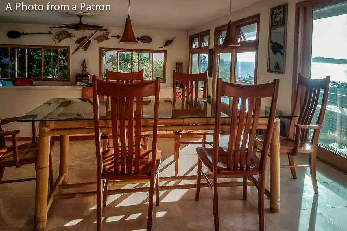 dining chairs in Hawaii