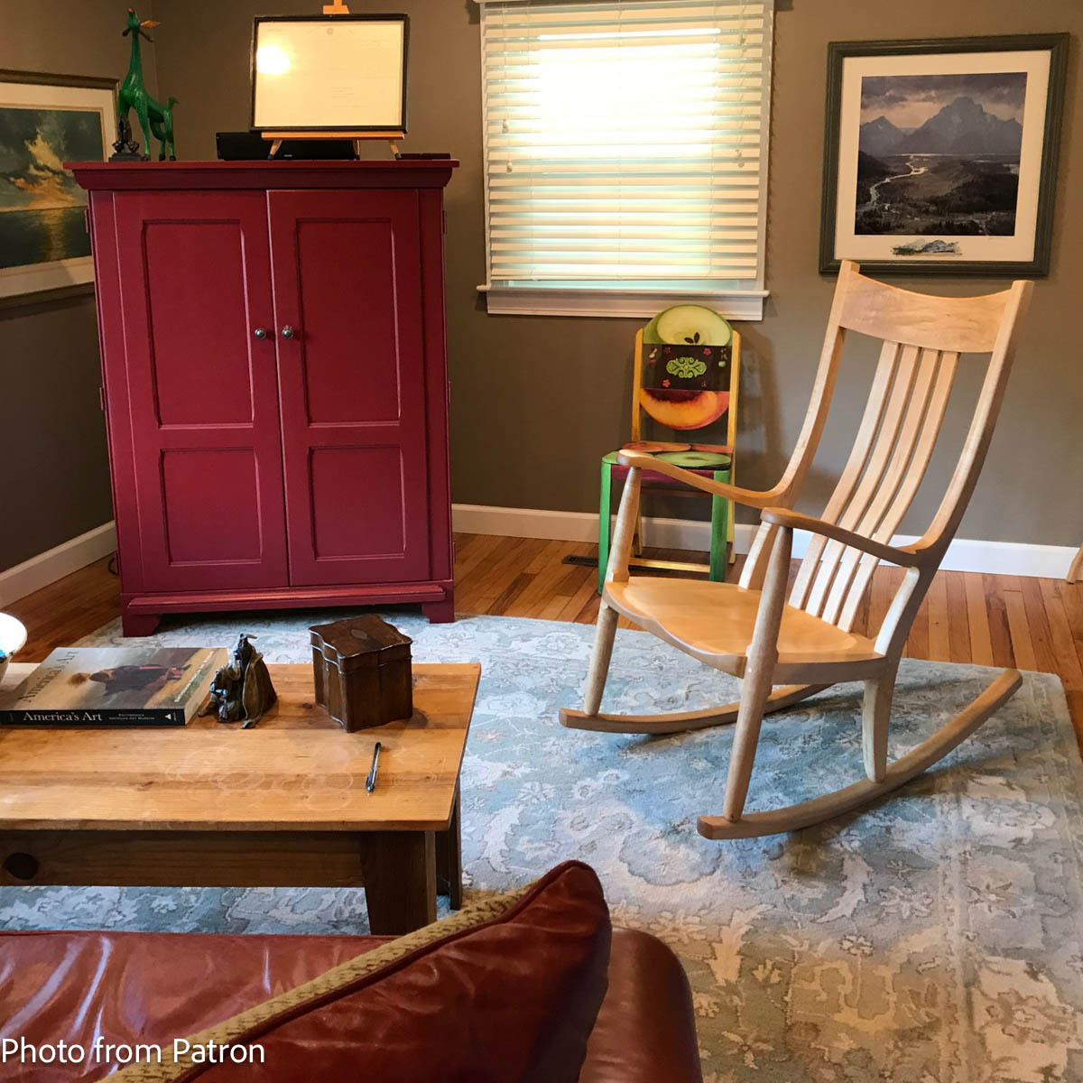 Maple Rocking Chair by Red Chest
