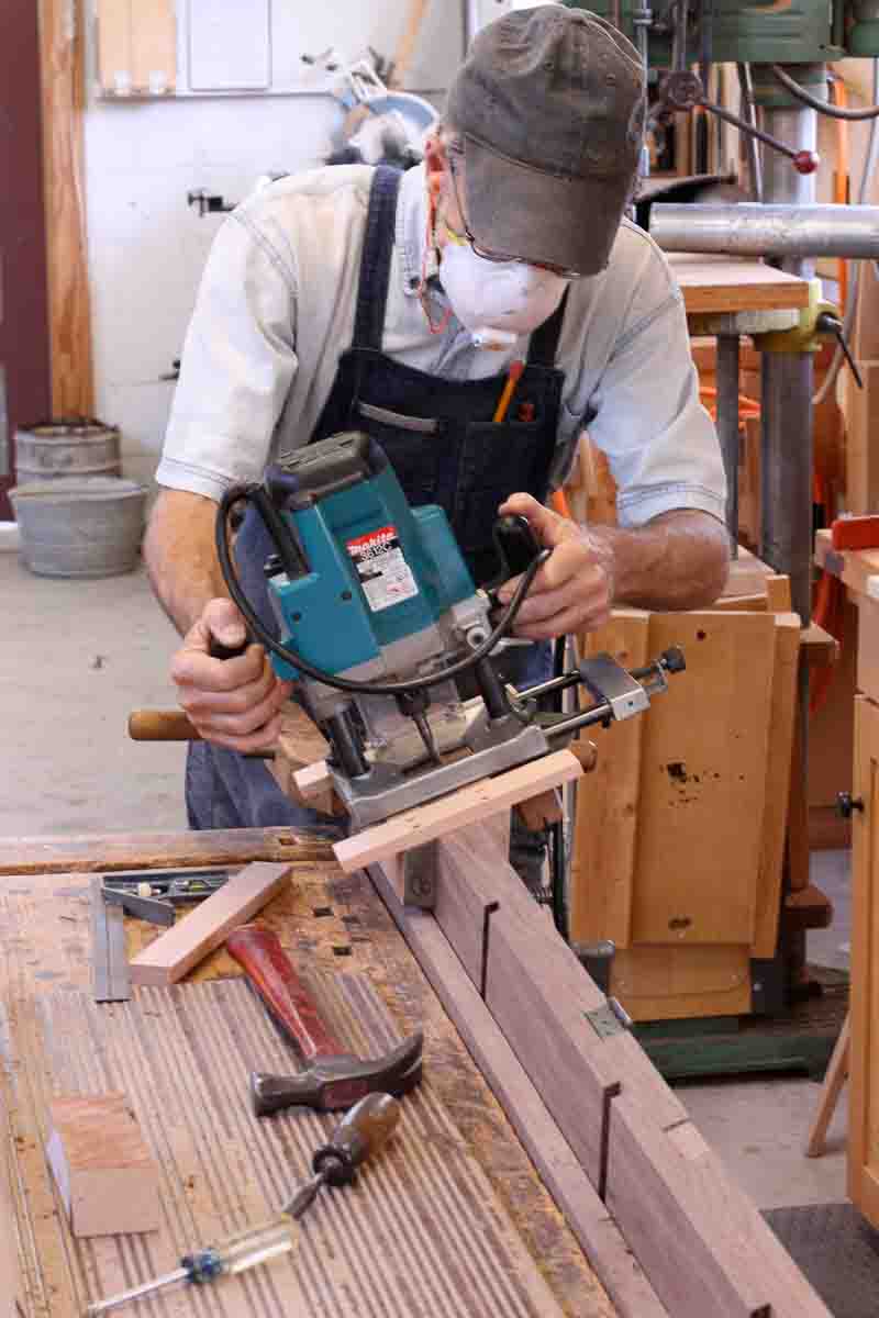 mortising for hinges
