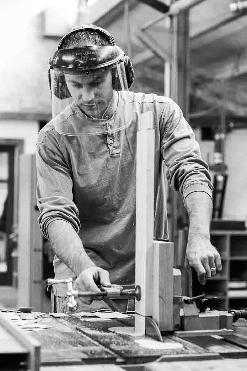 Austin cutting tenons