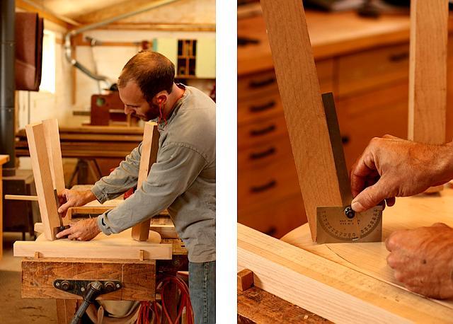 Austin measuring angle for custom braces